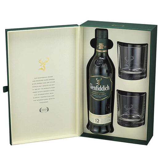 Glenfiddich 12 years 2 Glasses